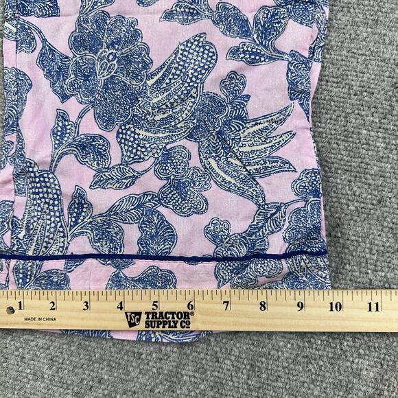 Victoria's Secret Mayfair COTTON MODAL Floral Pink Pajamas Matching Set Large - Picture 6 of 15